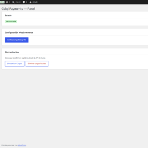 WooCommerce Andina Culqi Payments
