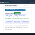 Facturación Electrónica SUNAT para WooCommerce: facturas, boletas y notas desde tus pedidos